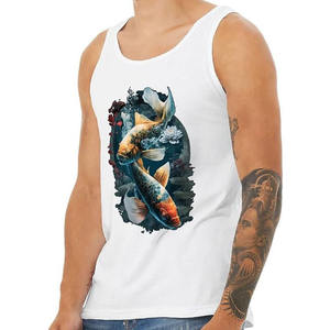 Maillot de pêche design personnalisé en usine créer son propre logo débardeurs de pêche sans manches - Product Image 3