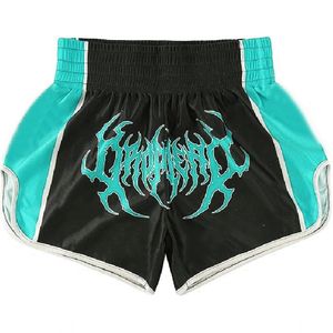 กางเกงขาสั้นมวยไทยขาสั้นแบบสั่งทำพิมพ์โลโก้ตามสั่ง - Product Image 1