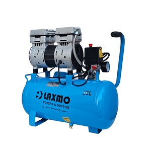 Portable 30LTR Piston <b>Oil</b>-Free Industrial <b>Compressor</b> with Silent Core Motor for Home Use and Farms AC Power Source - Product Image 2