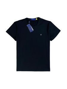 เสื้อยืดผ้าฝ้ายลายทางคอกลมแขนสั้นสำหรับผู้ชายเสื้อยืดผ้าฝ้าย100% ตามสั่ง - Product Image 3