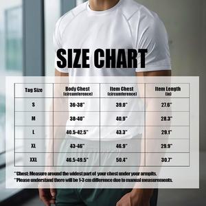 Microfibre Logo personnalisé Polyester séchage rapide course Fitness vêtements maille tissu entraînement athlétique Gym Sport hommes Muscle t-shirt - Product Image 6