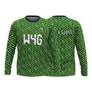 W4G <b>Men's</b> Plus Size Four Way Stretch Anti Bacterial Eco Friendly Quick Dry Breathable Lightweight Pullover Crew Neck <b>Shirt</b> - Product Image 3