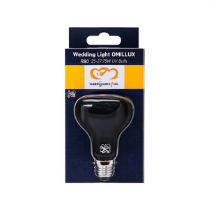 Bombilla UV para Bodas OMNILUX R80 230V 75W E-27 - Product Image 3