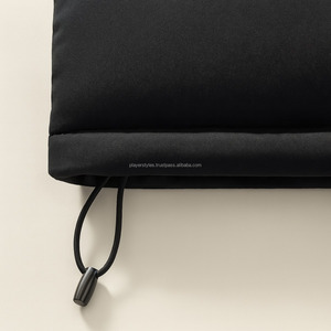 เสื้อกั๊กผู้ชายแบบลำลองกันลม ระบายอากาศได้ดี ใส่ได้สองด้าน สำหรับฤดูหนาว แบบมีซิป คอวี ตัดต่อสีสัน - Product Image 2