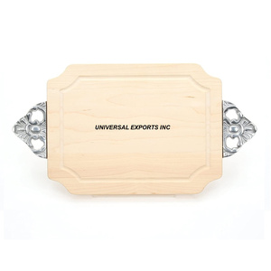 Juego de dos bandejas de madera para servir, plato de diseño con acabado natural, tamaño personalizado, nueva bandeja para servir - Product Image 6