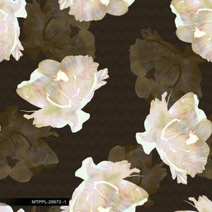 Tela de Satén de Polialgodón Estampada Digital de Alta Calidad para Exportación, para Camisas Unisex de Hombre y Mujer, para Ropa de Dormir, etc. - Product Image 6