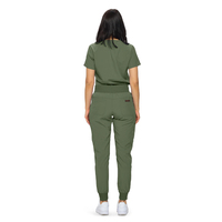 Tenues chirurgicales unisexes de haute qualité, ensembles tricotés personnalisés pour médecins, dentistes, personnel hospitalier, en Spandex/Polyester, séchage rapide