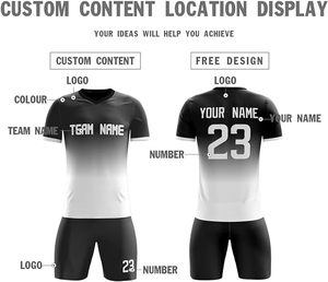 Uniforme de fútbol personalizado para niños, conjunto de uniformes de fútbol juvenil multicolor por sublimación, OEM disponible - Product Image 3