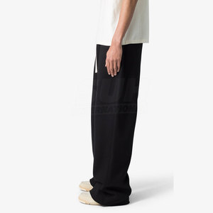 Factory Price Men Casual Baggy <b>Trousers</b> 100% Cotton Custom Design Loose Fit Durable Breathable Bulk Orders - Product Image 3