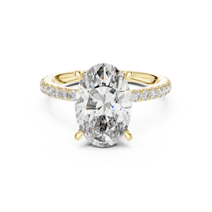 18K Adjustable <b>Statement</b> <b>Ring</b> in Stainless Steel - Product Image 6