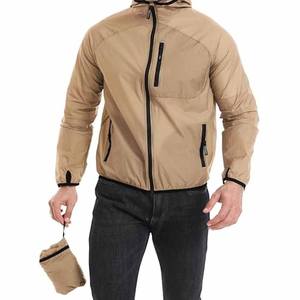 Chaqueta Impermeable con Capucha para Hombre, Chaqueta Cortavientos con Parches, Chaquetas con Bordado de Logotipo Personalizado, Subidas por Dress Sports - Product Image 4