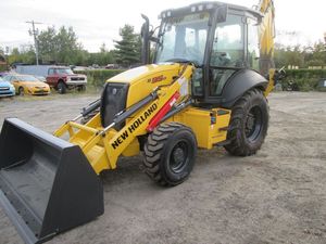 รถตักล้อยางมือสองนำเข้าจากอิตาลีแท้ ยี่ห้อ New Holland รุ่น LB95B-4TP พร้อมขาย - Product Image 6