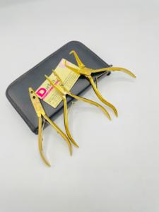 Herramientas de peluquería Alicates de extensión de cabello de plasma dorado Eliminación de cuentas de micro anillo de acero inoxidable y alicates multifunción de 2 agujeros - Product Image 4