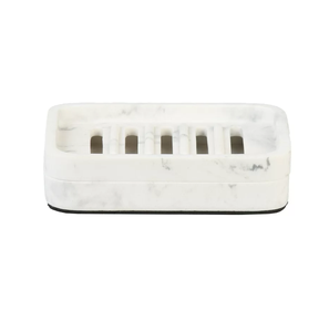 ชุดจานสบู่เซรามิกหินอ่อนอุปกรณ์ห้องน้ำของโรงแรมทันสมัยที่วางสบู่ในห้องน้ำ - Product Image 3