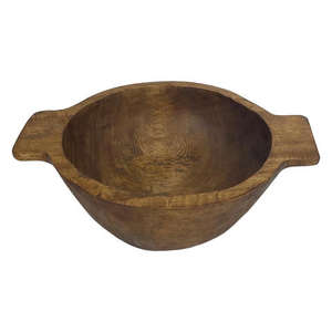 Tazón de masa de madera de alta calidad con diseño tallado a mano para el hogar Cocina Restaurante Hotel Estilo vintage Precio al por mayor - Product Image 5