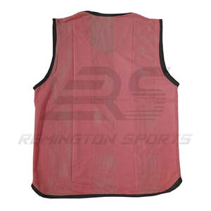Chaleco de entrenamiento de fútbol transpirable personalizado Pinnies de fútbol Chaleco de fútbol barato Chaleco de fútbol de malla Baberos de entrenamiento de fútbol - Product Image 2