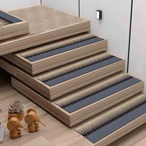 Tapis imprimé : design Kilim moderne, bleu et beige, facile à nettoyer, tapis d'entrée - Product Image 1