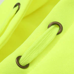 Hi Vis Sudadera de alta visibilidad Pull Over Hooded Fleece Workwear Hoodie para hombre - Product Image 4