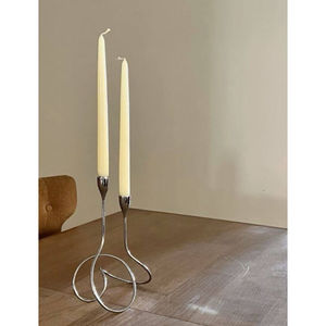 Exclusive Quality Metal Candle Holder <b>Candlestick</b> Modern Silverware Candle Holder Perfect for Wedding Restaurants and Events - Product Image 2