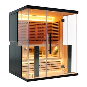 Sauna Infrarroja Interior Moderna ELITE para 4-6 Personas + Envío Gratuito - Product Image 3