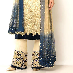 Ropa de fiesta de estilo de color personalizada, ropa de mujer, vestidos paquistaníes para mujer, vestido de fiesta de tela de la mejor calidad para mujer - Product Image 6