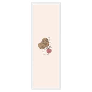 Simple White Wood Decor Poster Frame Creative A4 Size <b>Square</b> <b>Mirror</b> Picture Frame with Flip Feature - Product Image 4