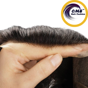 Peluca de Cabello Humano 100% OME Australia con Frente de Encaje, Ajuste Cómodo, Estilo Liso, Color 1B Negro/Marrón/Mezcla - Product Image 4