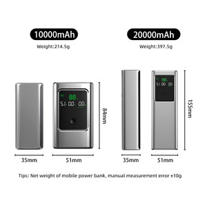 Téléphone portable personnalisé 100W charge rapide sans fil portable 10000mah 20000mah banques d'alimentation pour <span class=keywords><strong>iPhone</strong></span> <span class=keywords><strong>batterie</strong></span> bancaire de grande capacité - Product Image 2