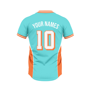 Camiseta de Fútbol Unisex Personalizada, Color Naranja Aqua, Spandex/Poliéster, Impresa, Sin Costuras, de Secado Rápido, Elástica en Cuatro Direcciones, Transpirable y Absorbente de Sudor - Product Image 4