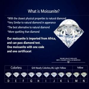 Anillo de Moissanita con Corte Esmeralda Cuadrado, Estilo Hip Hop, Plata 925, Color D, Certificado GRA, Iced Out VVS, para Hombre, Pasa el Test de Diamantes - Product Image 6