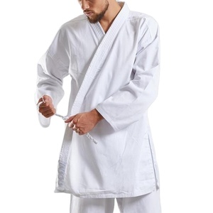 Uniforme de Karate de Alta Calidad al por Mayor, Traje de Artes Marciales de Algodón, Tela Twill, Uniforme de Karate Gi para Entrenamiento - Product Image 2