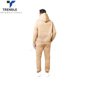 Mens 2 Piece Hooded Solid <b>Hoodie</b> Sweatshirt Tracksuit Joggers Sweatsuit Set Casual Athletic Streetwear Matching Outfit <b>Running</b> - Product Image 2
