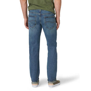 <b>High</b> Quality <b>Men's</b> Mid <b>Waist</b> Lightweight Breathable Casual <b>Jeans</b> Denim Pants OEM Service - Product Image 3