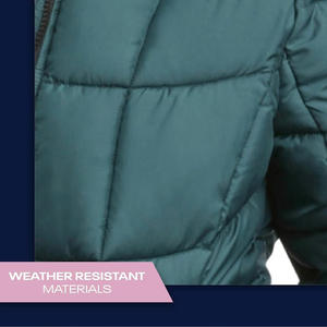 Chaqueta de invierno versátil con logotipo personalizado Impresión Bordado Abrigo exterior aislado cálido Fabricante de proveedores de fábrica OEM - Product Image 4