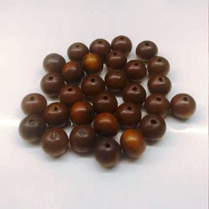 ลูกปัดไม้ทรงกลมทำจากไม้รูปทรงและขนาดสินค้าอินเดียผลิตจากงานประดิษฐ์ด้วยมือ - Product Image 3