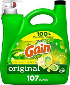 Detergente Líquido para Ropa Gain Original, 107 Cargas, 165 Onzas Líquidas - Product Image 2