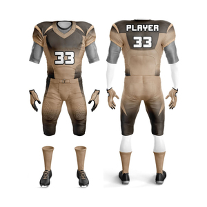 Set New Style Sublimated Jersey and Latest Design <b>Custom</b> Breathable American Football Uniform Pants Factory Price OEM Service - Product Image 1