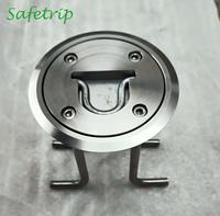 Anneau de fixation pour hélicoptère Safetrip en acier inoxydable 304, boulon de fixation souterrain pour hélicoptère, pour la sécurisation des aéronefs et la mise à la terre statique