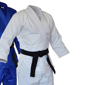 Professional Customized Brazilian Jiu Jitsu BJJ Gi Kimono Sets Front Logo-Lightweight 100% Cotton Breathable Martial Arts Wear - Product Image 2