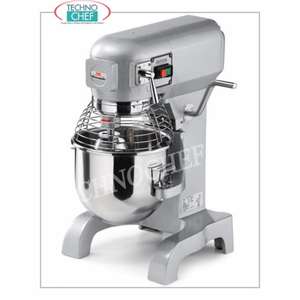 Batidora planetaria con tazón de acero inoxidable de 10 litros, 400x500x630h - Product Image 1