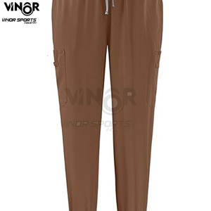 Pantalon de jogging d'infirmière d'hôpital de nouveau style en gros costumes uniformes en tissu tissé à vendre - Product Image 5