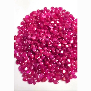 513 pièces de rubis naturel 5x3mm 6x4mm poire facette 163 Cts Lot Iroc ventes haute qualité rubis lâche pierre précieuse coupe pour 157 $ US pour tous - Product Image 4