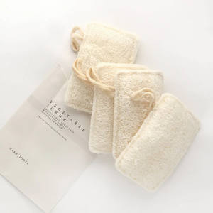 Cheap Price Natural Loofah Back Scrubber for <b>Shower</b> Exfoliating Sponge Luffa <b>Bath</b> <b>Set</b> for Bathroom Use - Product Image 1