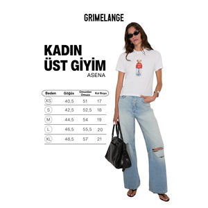 GRIMELANGE ASENA T-shirt imprimé spécial Coupe du Monde pour femme, doux et 100% coton biologique - Product Image 6