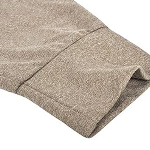 Pull en tricot à col polo et à manches longues en polyester pour hommes Pull d'usine en gros de qualité supérieure avec logo personnalisé - Product Image 4