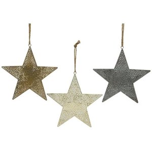 New <b>hanging</b> metal wall <b>star</b> grey white Christmas decoration for home party <b>hanging</b> decor new year Xmas party made in india 2023 - Product Image 2