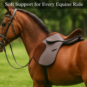 Silla de Montar Inglesa de Cuero de Alta Calidad / Uso Multiusos / Diseño Ligero, Duradero y Cómodo para un Rendimiento Óptimo 2026 - Product Image 2
