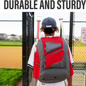 Mochila de Béisbol y Sóftbol Personalizada, Resistente al Agua, Unisex, Juvenil, Deportiva, con Cierre y Bordado - Product Image 2