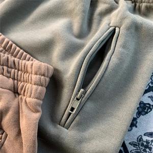 Nuevo estilo de verano para hombres Waffger moda casual deportes al aire libre estilo de playa pantalones cortos con cordón de color sólido - Product Image 4