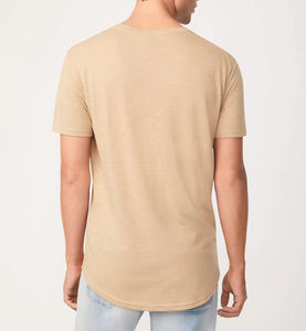 เสื้อยืดผู้ชายทรงโค้งมีชายโลโก้ตามสั่งผลิตตามสั่ง - Product Image 6